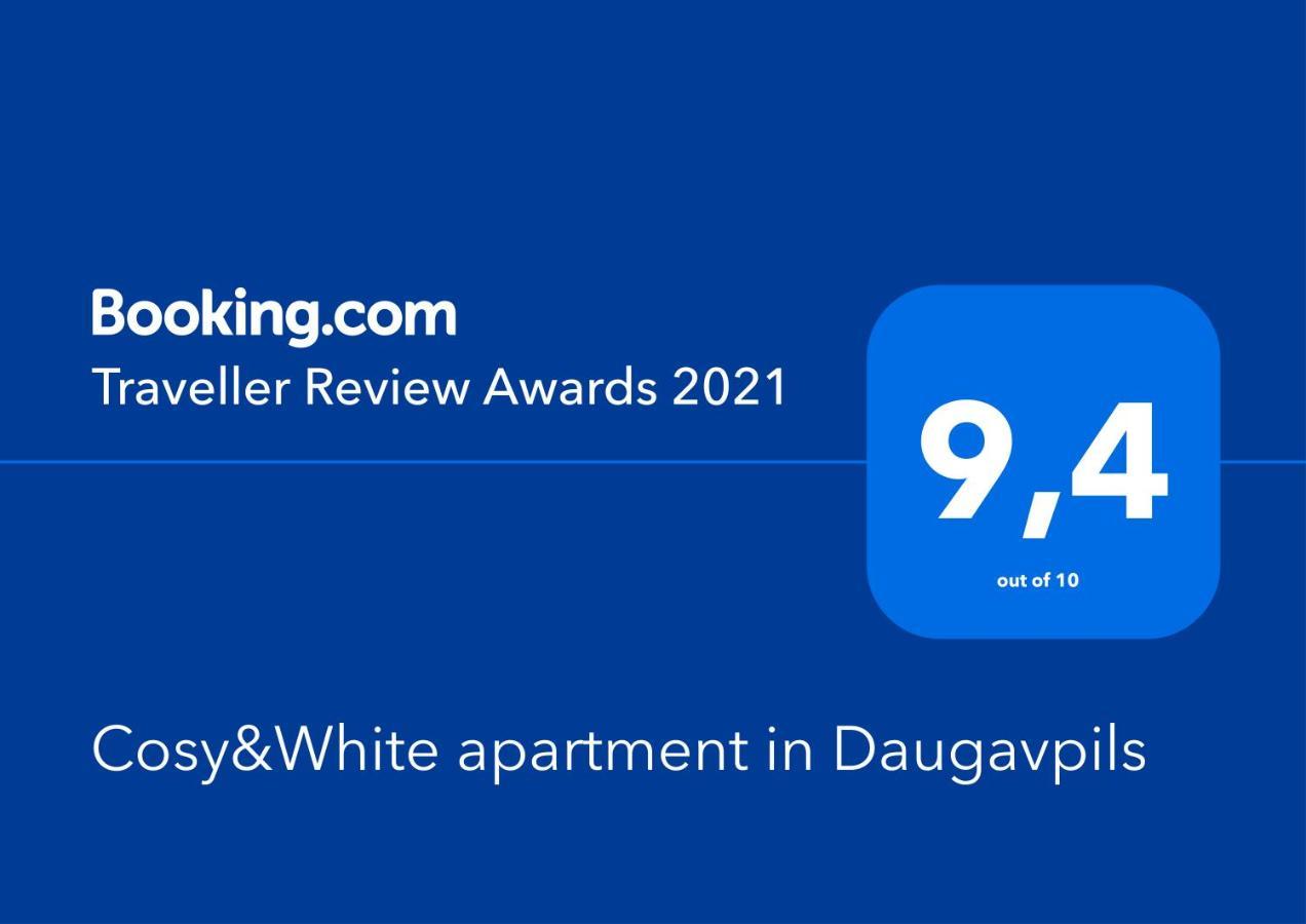 Cosy&White Apartment In Daugavpils Exterior photo